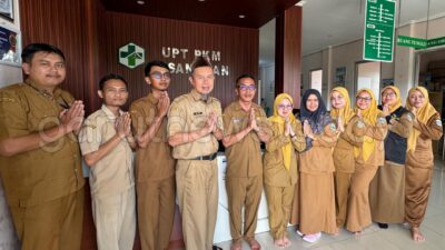 Jajaran Pegawai Puskesmas Cisandaan Sampaikan Ucapan Selamat Hari Raya Idul Adha 1447 H