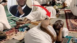 Viral! Presiden Pantai Gading Rebahan di Tanah Bersama Jutaan Jamaah Haji, Tanpa Pengawal dan Kemewahan