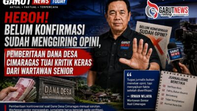 HEBOH! Belum Konfirmasi Sudah Menggiring Opini, Pemberitaan Dana Desa Cimaragas Tuai Kritik Keras dari Wartawan Senior