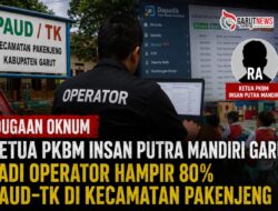 Dugaan Oknum Ketua PKBM Insan Putra Mandiri Garut Jadi Operator Hampir 80 Persen PAUD/TK di Pakenjeng, GarutNewsToday Telusuri Fakta