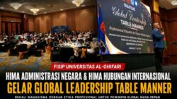 Mahasiswa FISIP Unfari Digembleng Jadi Pemimpin Global, HIMA Administrasi Negara dan HI Gelar Global Leadership Table Manner