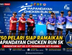 750 Pelari Siap Ramaikan Papandayan Chicken Run 5K, HUT Ke-3 PT Papandayan Inti Plasma Jadi Ajang Sport Tourism Garut