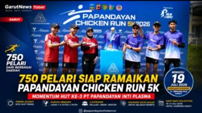 750 Pelari Siap Ramaikan Papandayan Chicken Run 5K, HUT Ke-3 PT Papandayan Inti Plasma Jadi Ajang Sport Tourism Garut