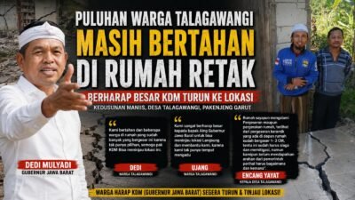Puluhan Warga Talagawangi Kedusunan Maniis Masih Bertahan di Rumah Retak, Berharap KDM Turun Langsung