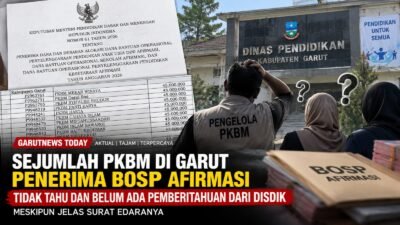 Sejumlah PKBM di Garut Mengaku Tak Tahu Jadi Penerima BOSP Afirmasi, Pemberitahuan Disdik Dipertanyakan